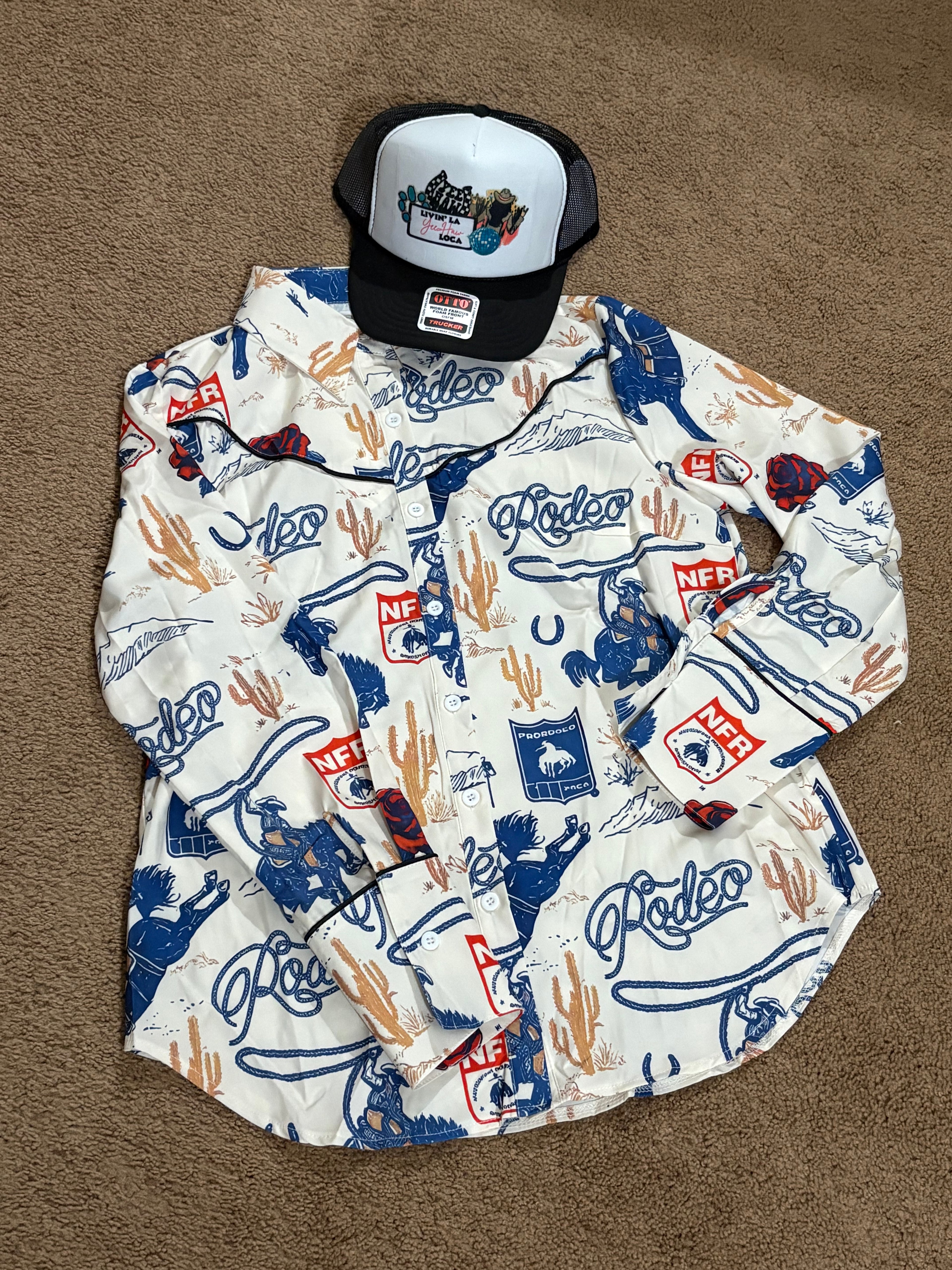 Pro Rodeo Button Down