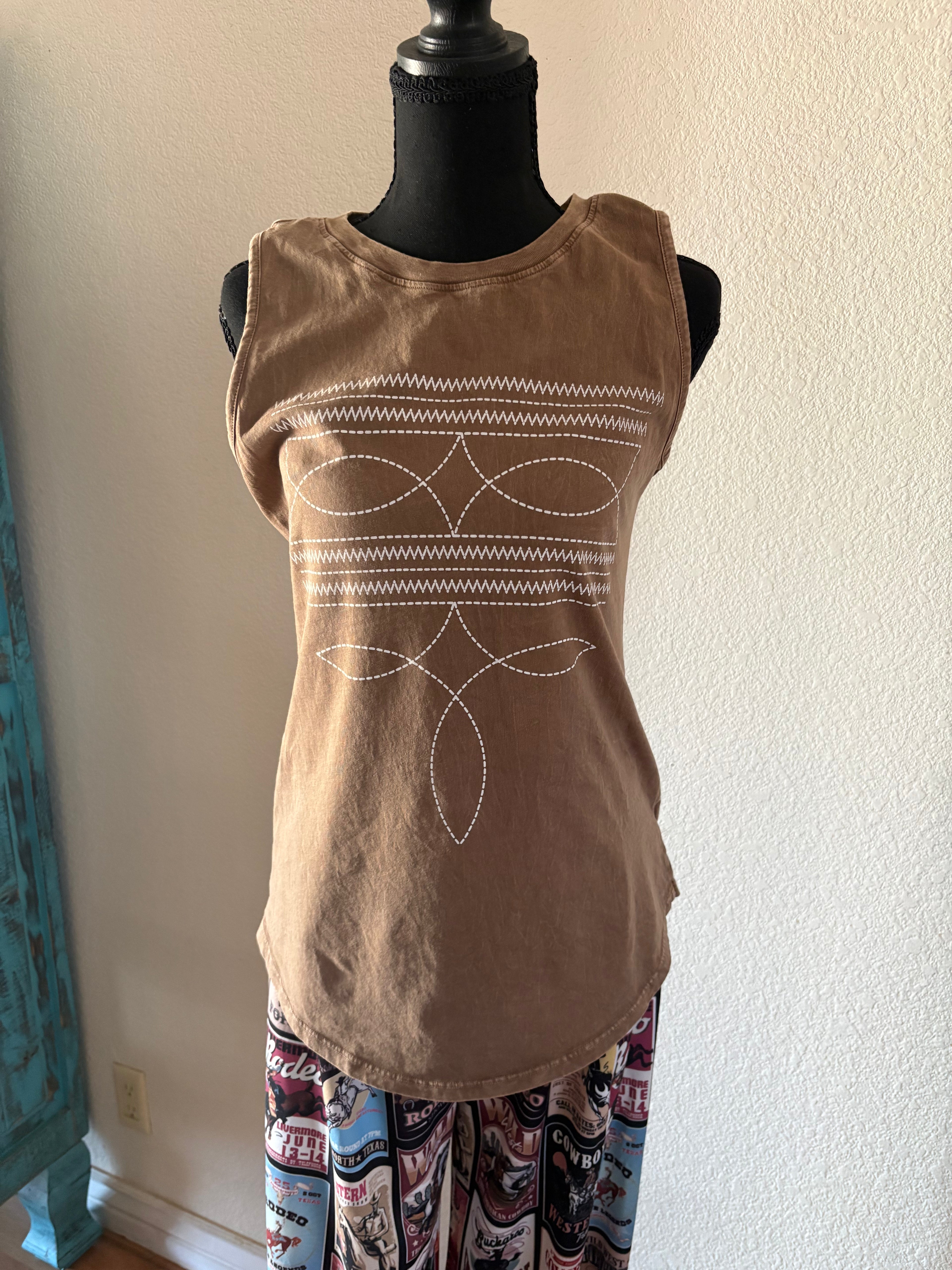 Boot Stitch - mineral taupe